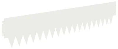 Immagine prodotto di Bordi per prato, 30 pezzi, 103 x 20 cm, metallo, colore bianco