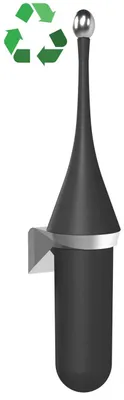 Produktbild von ECOLORED Hänge-WC-Bürste, ABS, schwarz matt