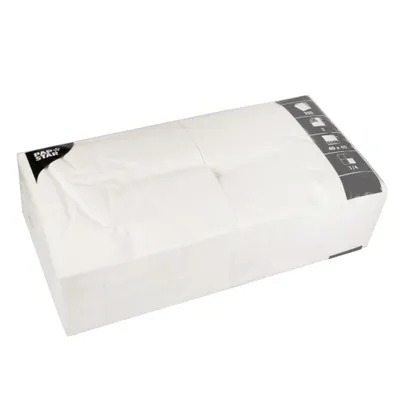 Produktbild von Papstar 14479, Weiß, Seidenpapier, Einfarbig, 46 g/m², 400 mm, 400 mm