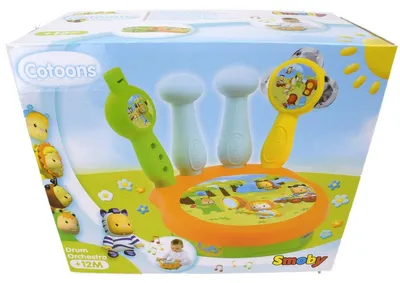 Produktbild von Erste Klangerlebnisse Trommel-Set Instrumente Babyspielzeug Musikspielzeug