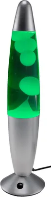 Produktbild von Lavalampe "CTL Funky LED" 40cm RGB Wasser & Wachs: Klar, Body: silber,
