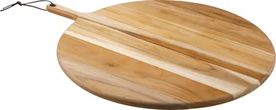 Pizzaplanke aus Teakholz, 52 x 40 cm, FSC-zertifiziert