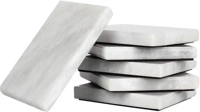 Produktbild von Weiße Marmorscheiben 8,9 cm für Bar und Küche