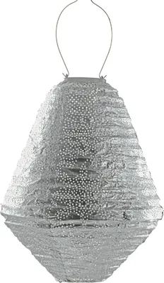 Produktbild von LUMIZ Gartenbeleuchtung - Außenleuchten - Marrakesh Kann - 30cm - Silber