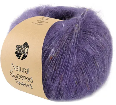 Produktbild von Lana Grossa - Natural Superkid Tweed 0630 lila