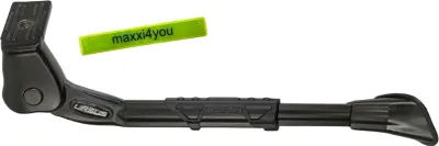 Produktbild von Fahrrad Seitenständer Ursus "King" mit 20 mm Adapter (Gazelle) - Schwarz inkl. maxxi4you Reflexband