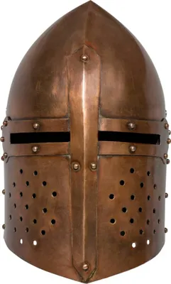 Immagine prodotto di vidaXL Elmo da Cavaliere Medievale Antico LARP Replica Rame Acciaio