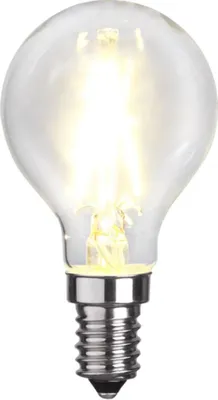 Produktbild von LED-Lampe E14 P45 klar 2W 2700K 250 Lumen