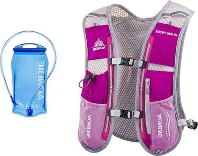 Produktbild von Leichter Trinkrückenrucksack für Laufen Wandern Fahrrad