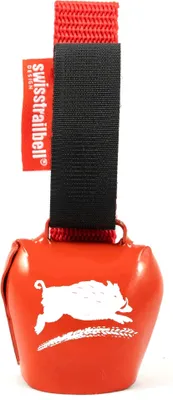 Produktbild von swisstrailbell® Braveheart Edition Deep RED: "Be Wild", rotes Band