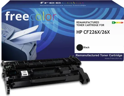 Produktbild von Freecolor Toner HP 26X black CF226X High Yield kompatibel