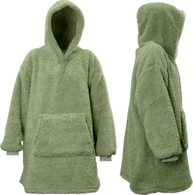 Produktbild von Unique Living - Kapuzenpullover Teddy Tea Green 70x57x87