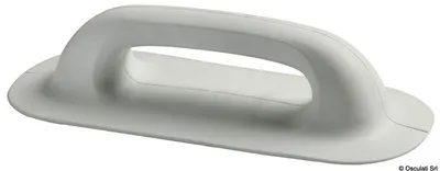 Zdjęcie produktu dla Uchwyt/knaga 284x116 mm ciemnoszary RAL 7012 Osculati 66.070.58
