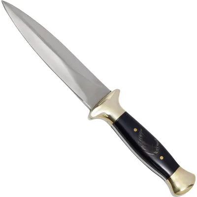 Produktbild von Haller Stiefelmesser, Messingbacken, Klinge: 12,5 cm