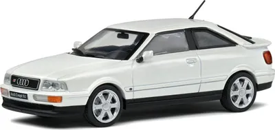 Productafbeelding van Solido 421437200, Audi S2 Coupe Turbo, 1992, wit, schaal 1:43