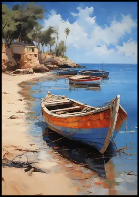 Produktbild von Poster 70x100cm Südküste
