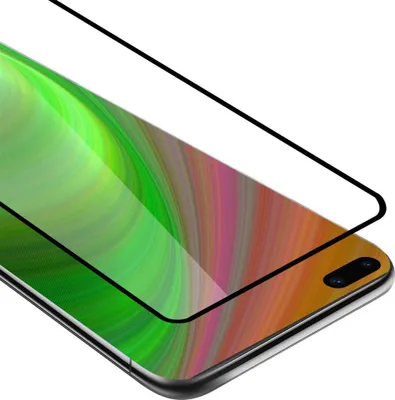 Produktbild von Cadorabo Panzerfolie für Huawei P40 Schutzfolie in Weiß Vollbild Folie Tempered Display Schutzglas