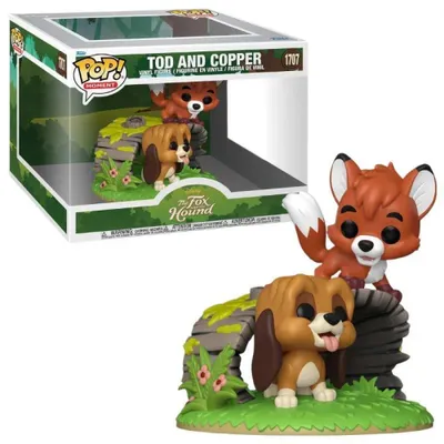 Zdjęcie produktu dla Czapka i Capper POP Moments Figurki winylowe Tod & Copper 9 cm