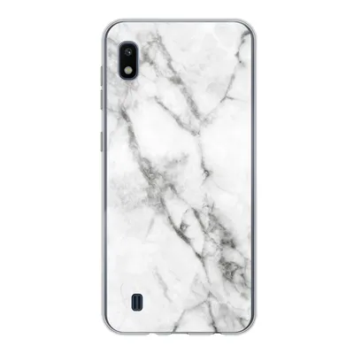 Produktbild von MuchoWow® Handyhülle Schutzhülle Hülle für Samsung Galaxy A10 Marmor - Luxus - Weiß Silikon Softcase Handy Hülle - Schutzhülle
