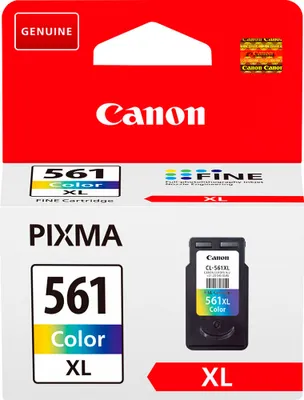 Produktbild von Canon CL-561XL Farbtinte mit hoher Reichweite, Hohe (XL-) Ausbeute, Cyan, Magenta, Gelb, 12,2 ml, 1 Stück(e), 300 Seiten
