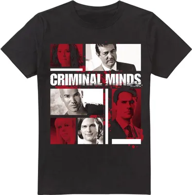 Produktbild von Criminal Minds - T-Shirt für Herren TV5952 (M) (Schwarz)
