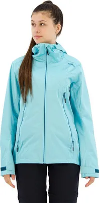 Produktbild von Woman Jacket FIX Hood acqua (L430) 36