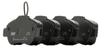 Produktbild von JURID 573266J Bremsbeläge Satz Vorne für FIAT PANDA (169) 500 (312) 500 C (312) PANDA Van (169) für FORD KA (RU8)