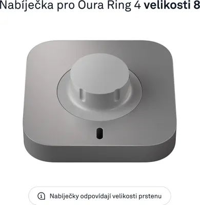 Immagine prodotto di Oura Ring 4 vel. 8 Caricatore USB-C