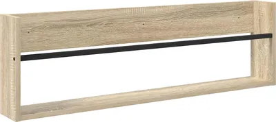 Obrázok produktu pre vidaXL Stojan na časopisy Sonoma dub 100 x 12 x 30 cm materiál na báze dreva