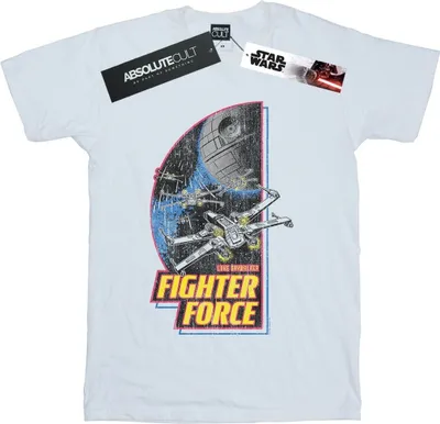 Produktbild von Star Wars - "Fighter Force" T-Shirt für Herren BI46602 (M) (Weiß)