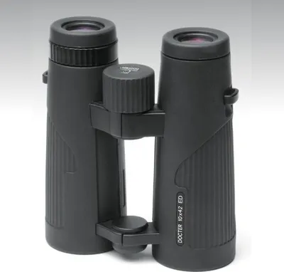 Produktbild von Docter 10 X 42 ED Fernglas, 10-fache Vergrößerung, 42mm Objektivdurchmesser, 105m Sehfeld auf 1000m