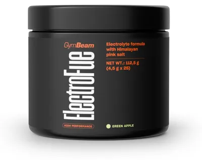 Produktbild von GymBeam - ElectroFue, 112,5 g, grüner Apfel