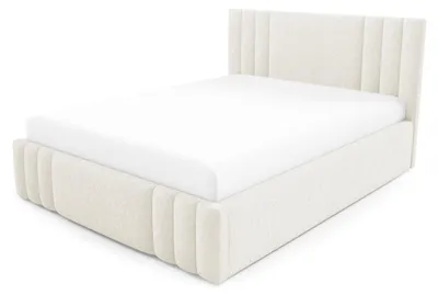 Productafbeelding van Gestoffeerd bed met opbergruimte Falda Ochtendnevel 180 × 200 cm