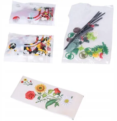 Produktbild von Jokomisiada Blumen Konstruktionsspielzeug Baukasten Kreativ-Set
