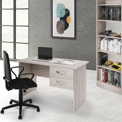 Immagine prodotto di Scrivania due cassetti Tiffany 119x64x75h cm colore olmo