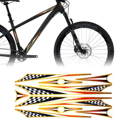Obrázok produktu pre Nálepka, rám na bicykel, 50 x 17,5 cm