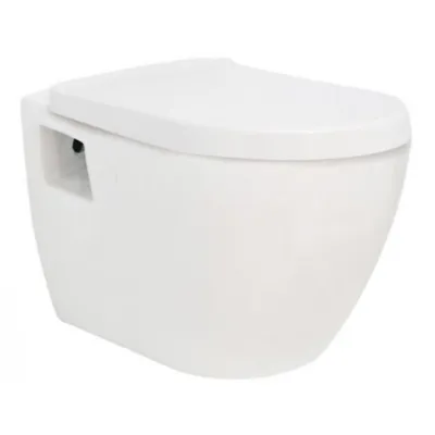 Produktbild von Spülrandlos Wc mit Soft Close Wc Sitz Randlos Wandhänge Wc ohne Rand