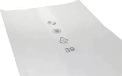 Produktbild von DEISS Premium Müllsäcke Transparent LDPE 120 Liter | 200 Stück | 99026
