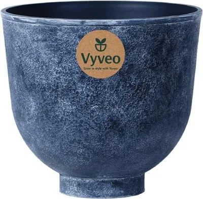 Image de Vyveo - Pot de fleurs Orb - Gris foncé - 35 x 32