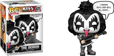 Produktbild von FUNKO POP!  Vinyl Figur Music Rocks Kiss The Demon RundR All Night 471