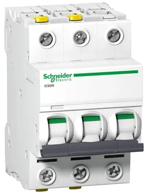 Productafbeelding van Schneider Electric A9F03310, miniatuurstroomonderbreker, 3-polig