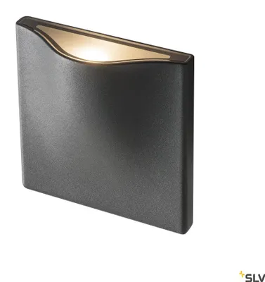 Produktbild von SLV 1002503 VILUA S WL Outdoor Wandaufbauleuchte anthrazit 3000K IP54 100° 405lm