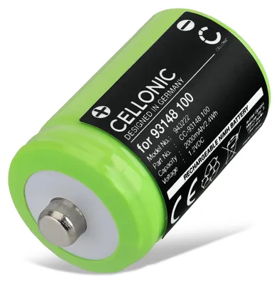 Immagine prodotto di CELLONIC 1x Batteria per Rasoi & Tagliacapelli Compatibile con Wahl 9918, 9916, 7060, 93148 100 – (2000mAh , 1.2V)