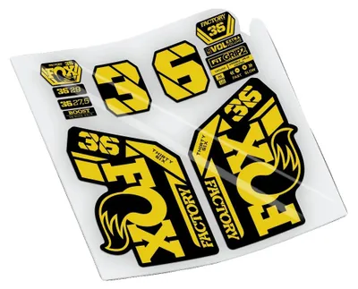 Image de Autocollant, haute résistance, design personnalisable, jaune 023
