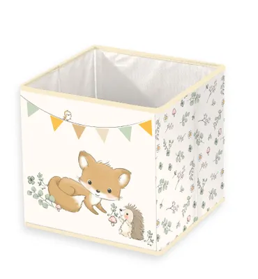 Produktbild von Herding Aufbewahrungsbox Storage-Box für Baby Kind Waldfreunde 30x30x30 cm
