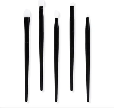 Image de INF Ensemble de 5 pinceaux à paupières en silicone - Application précise