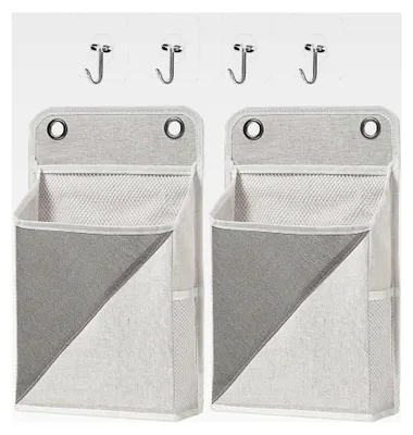 Produktbild von 2 Stück Wandaufbewahrungsorganizer Tasche Hängende Körbe zur Wandorganisation