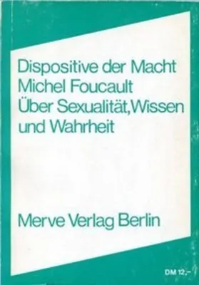 Produktbild von Dispositive der Macht