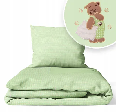 Produktbild von Kinderbettwäsche 100x135 Baumwolle Baby Bettwäsche Set 100x135 + 40x60 Kissenbezug Jungen & Mädchen Kleinkind Bettbezug