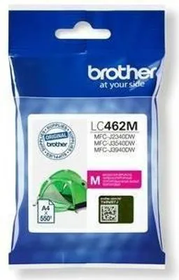 Obrázek produktu pro Brother LC462M, Standardní výtěžnost, Purpurová, 1 kusů, 550 str., Balení po jednom